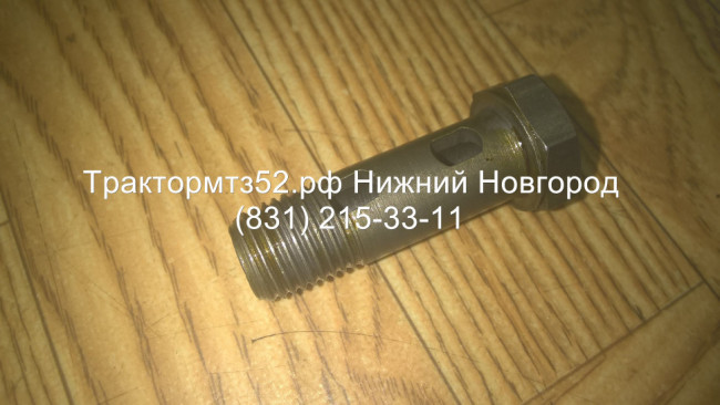 Болт-штуцер ТННД двойной М14,