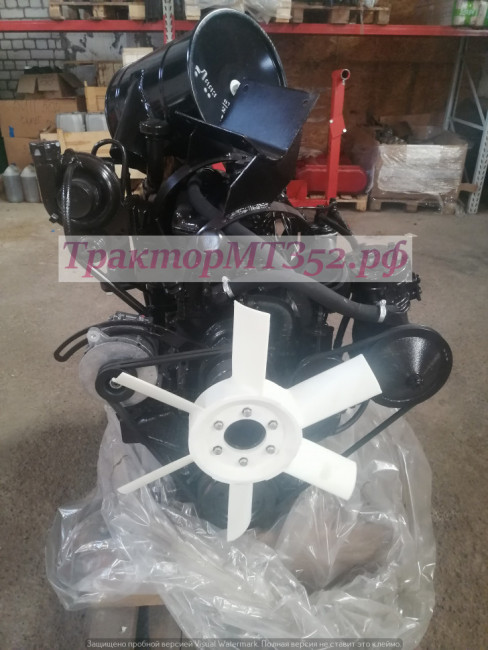 ДВИГАТЕЛЬ Д245.9-402Х (переоборуд.ЗИЛ-131) 12V 136 л.с