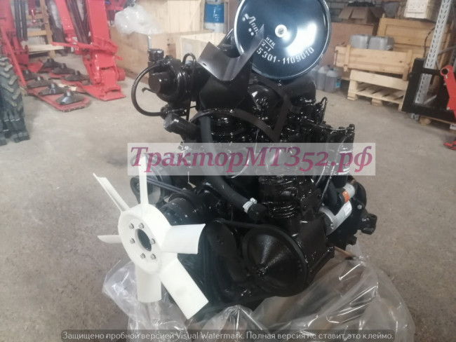 ДВИГАТЕЛЬ Д245.9-402Х (переоборуд.ЗИЛ-131) 12V 136 л.с