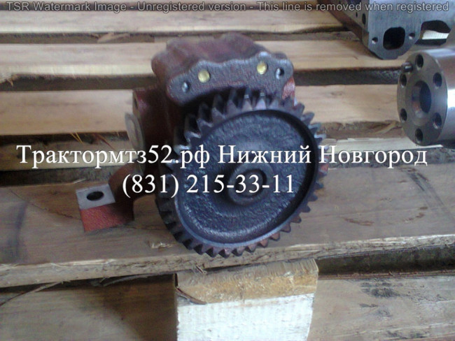 Насос масляный МТЗ-320, дв. MMZ-3LD с шестерней БЗА