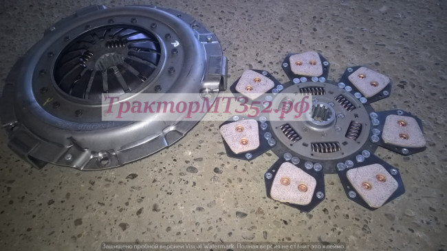 Сцепление лепестковое МТЗ-82 (корзина +диск) (LUK)